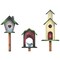 Birdhouse Wall Stencil | 1446 by Designer Stencils | Outdoor Stencils | Reusable Art Craft Stencils for Painting on Walls, Canvas, Wood | Reusable Plastic Paint Stencil for Home Makeover | Easy to Use & Clean Art Stencil